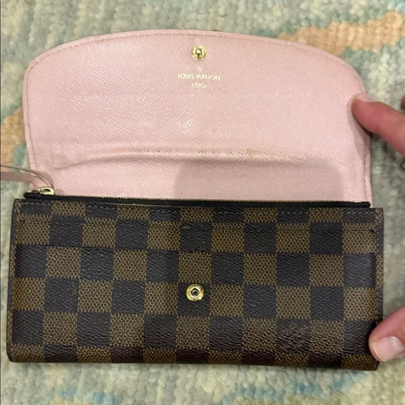 Louis Vuitton Damier Ebene Emilie Wallet - Picture 2 of 3